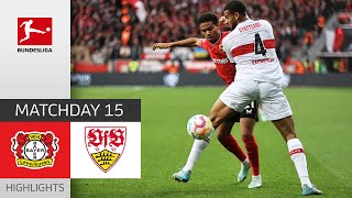Bayer 04 Leverkusen - VfB Stuttgart 2-0 | Highlights | Matchday 15 – Bundesliga 2022/23