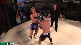 Nauris Bartoska vs Sergio Strasnei -  Cage Legacy Kickboxing 3