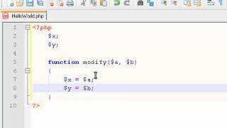 PHP 13 - Arguments in functions Tutorial