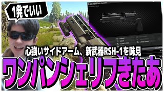 タルコフにワンパンシェリフがきた!!心強いサイドアーム新武器RSH-1を味見ｗ【EFT】