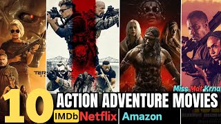 Top 10 Best Hollywood Action Adventure Movies In Hindi Dubbed | New Hollywood Movies