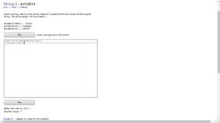 String-1 (extraEnd) Java Tutorial || Codingbat.com