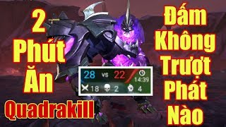 [Gcaothu] Skud 2 phút ăn quadrakill đấm không trượt phát nào - Pha kết game để đời