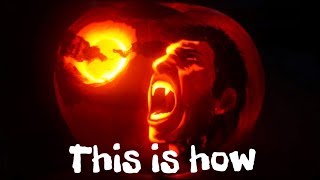 Easiest Way to Carve a Pumpkin Like A Pro