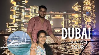 Dubai Marina Yatch Tour⛵❤️|దుబాయ్ లో మా పడవ ప్రయాణం||Vlog#5 Full details in description #yatchparty