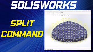How to use Split Command in SOLISWORKS Direct Editing Tool
