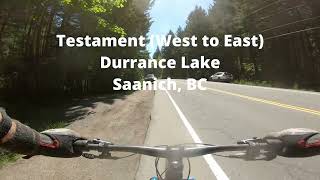 Testament (West to East) at Durrance Lake, Saanich, BC