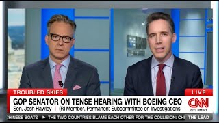 Hawley Breaks Down Boeing CEO's Testimony: Culture Problem Is In The C-Suite—Not Among The Workers