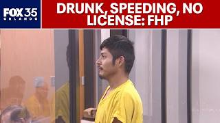 Drunk, speeding, no license: Man arrested, charged in I-4 crash, FHP says