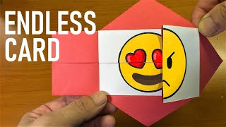 Emoji Face Changer DIY Paper Endless Card｜Funny Things You Should Try To Do At Home