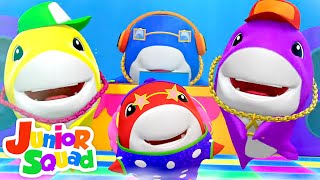 Baby Shark Kaboochi | Baby Shark Song | Dance with Baby Shark | Fun Song with Junior Squad
