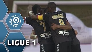 Goal David NGOG (40') / Evian TG FC - Stade de Reims (2-3) - (ETG - SdR) / 2014-15