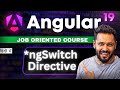 Angular 19 Tutorial in Hindi #30 ngSwitch directive