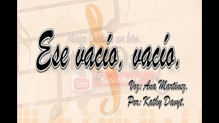 Ese vacío, vacío | MÚSICA CRISTIANA CON LETRA.