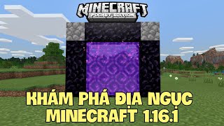 THỬ THÁCH SINH TỒN MINECRAFT PE 1.16.1 | KHÁM PHÁ NETHER MỚI LẠ, QUÁI VẬT HEO BẮN NÁ MỚI !? | TẬP 4