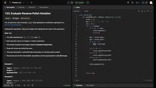 Leetcode 150 - Evaluate Reverse Polish Notation - Python (NeetCode 23/150)