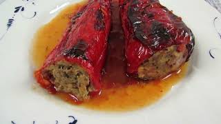 Stuffed pointed peppers