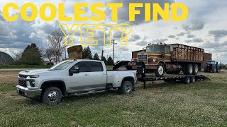 Coolest Grain Truck You’ll See Today- White 4000