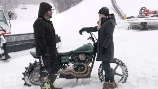 Logan Lackey: Harley-Davidson Snow Hill Climb Gear Check | X Games Aspen 2019