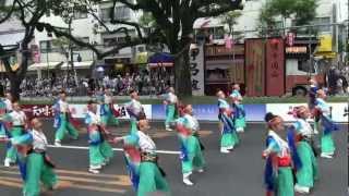 俵屋グループ（よさこい祭り2012）全国大会・追手筋北