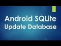 Android SQLite Tutorials - 5 - Update database