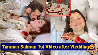 OMG🥰 Tamannaah Bhatia 1st Morning with Salman Khan in Sasural Share Adorable Moment's together