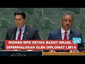 Momen Epik ketika Badut Israel Dipermalukan oleh Diplomat Libya