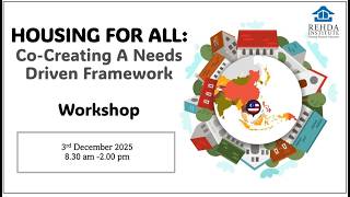 December 2025: Housing for All Workshop (4:04-mins)