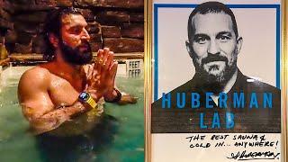 I Tried Huberman's Favorite Ice Bath & Sauna