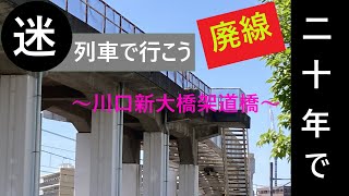 【迷列車で行こう】僅か20年未満で廃線！？川口の地に今も遺る産業の痕跡、川口新大橋架道橋《Part2》