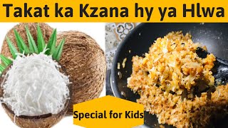 CocoNut Hlwa Recipe | Super Healthy For Kids | Magical Hlwa