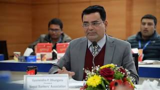 Gyanendra P. Dhungana, President, Nepal Bankers' Association, (Nayapatrika Round Table)