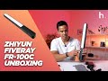 This light is different!  Zhiyun FIVERAY FR100C RGB LED Wand Light Review