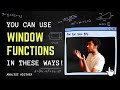4 SQL Window Functions Use Cases for Data Analysts | SQL Interview Questions | Window Functions SQL