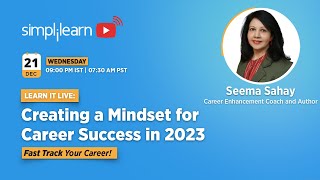 🔥Career Masterclass: Creating a Mindset for Career Success in 2026 | Career Guidance | Simplilearn