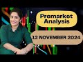 Nifty & Bank Nifty Premarket Analysis for November 12: Key Levels, Strategies, & Volatility Outlook