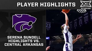 Serena Sundell Highlights vs. Central Arkansas