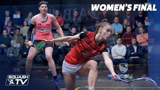 AJ Bell National Squash Championships 2020 - Women's Final Highlights - Perry v Hutton