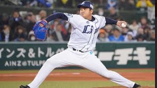 西武ライオンズ　佐野泰雄　投球練習