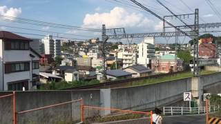 近鉄電車 大和西大寺止まり 区間準急 富雄駅周辺