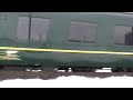 トワイライトエクスプレス［2015年3月4日］苗穂駅通過 jr北海道dd51重連