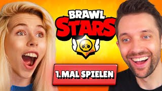 ich SPIELE zum 1. MAL BRAWL STARS