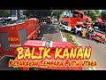 Convoi DAMKAR Setelah Pemadaman Kebakaran di Jl Cempaka Putih Utara