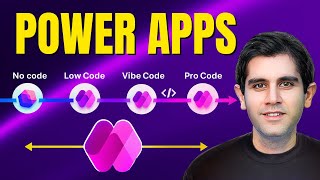 4 Ways to Build Power Apps: No-Code → Low-Code → Vibe Code → Pro-Code