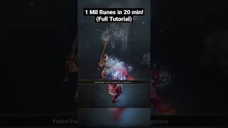 1 Million Runes in 20 Minutes! | Elden Ring OP Rune Farm (Full tutorial)