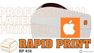 RAPID PRINT Install on MAC OS within 5 Mins- 4x6 Label printer from mac