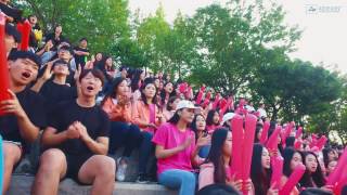 SPORT FESTIVAL in South Korea at Hanseo University (4K UHD Aerial Video)