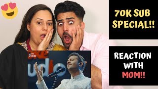 Coke Studio Season 12 | Wohi Khuda Hai | Atif Aslam | Reaction/Review WITH MOM! | 70K SUB SPECIAL