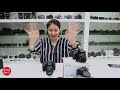 បើកប្រអប់កាម៉េរា $299 unbox and review canon 4000d mycam camera store