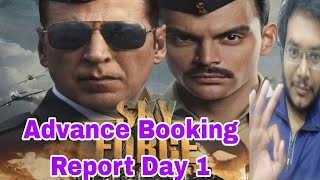 SKY FORCE ADVANCE BOOKING REPORT DAY 1 | SKY FORCE NEW POSTER | SKY FORCE BUDGET | RELEASE DATE 🔥